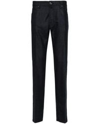 Jacob Cohen - Prince Of Wales Check Trousers - Lyst