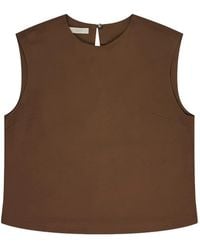 Glanshirt - Sleeveless Blouse - Lyst