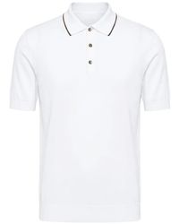 Peserico - Short-Sleeve Polo Shirt - Lyst