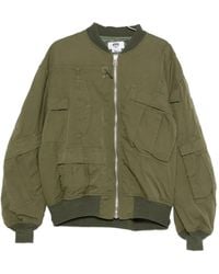 Junya Watanabe - Chaqueta de algodón bómber con cremallera - Lyst