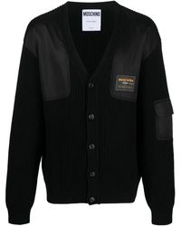 Moschino - Vネック カーディガン - Lyst