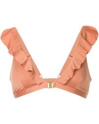 Duskii - Spritz Ruffled Bikini Top - Lyst