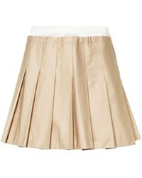 Sandro - Pleated Mini Skirt - Lyst