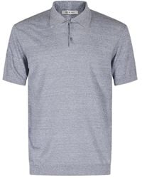 L.B.M. 1911 - Mélange Short-Sleeve Polo Shirt - Lyst