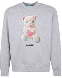 Barrow - Sudadera con motivo de oso y cuello redondo - Lyst