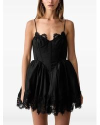 Bardot - Robe-Corset Ashta Bordée De Dentelle - Lyst