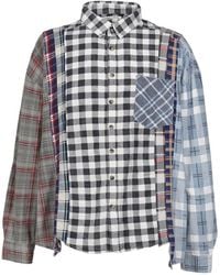 Needles - Chemise 7 Cuts Wide À Design Patchwork - Lyst