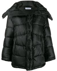 Balenciaga - Mixed Typo Swing Puffer Jacket - Lyst