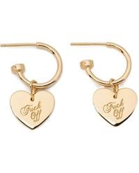 Stolen Girlfriends Club - Warm Welcome Heart Earrings - Lyst