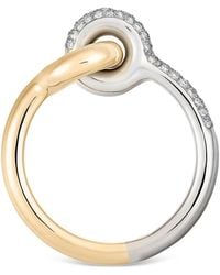 Charlotte Chesnais - Maxi Twin Diamond Ring - Lyst