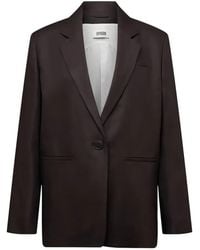 DRYKORN - Linen Single-Breasted Jacket - Lyst