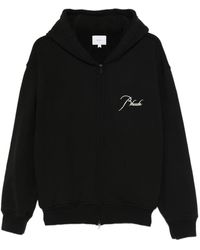 Rhude - Logo-Embroidered Hoodie - Lyst