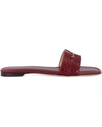 Tom Ford - Textured-Strap Buckle Flat - Lyst