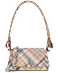 Vivienne Westwood - Small Hazel Plaid-Pattern Shoulder Bag - Lyst