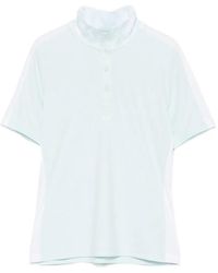 J.Lindeberg - Button Panelled Polo Top - Lyst