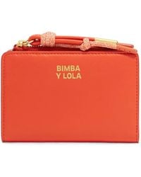 Bimba Y Lola - Logo-Stamp Wallet - Lyst