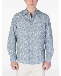 Replay - Floral-Print Shirt - Lyst