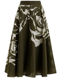 Essentiel Antwerp - Floral-Print Skirt - Lyst
