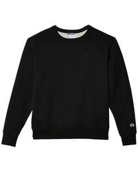 Champion - Logo-Detail Crew-Neck Sweatshirt - Lyst