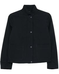 Aspesi - High-Neck Patch-Pocket Jacket - Lyst