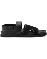Kurt Geiger - Stitch Strap Baker Sandals - Lyst