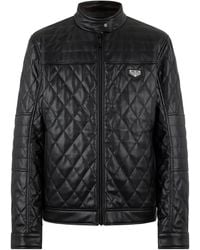 Philipp Plein - Padded Zip-Up Jacket - Lyst