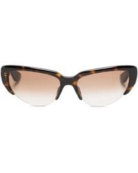 McQueen - Tortoiseshell Cat-Eye Sunglasses - Lyst
