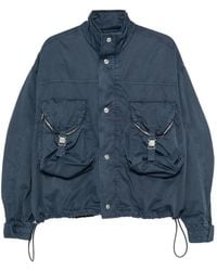 The Attico - Washed Bomber Jacket - Lyst