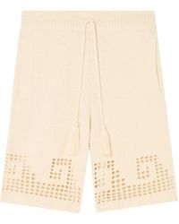 Alanui - Where The Wave Begins Tasselled Openwork Shorts - Lyst