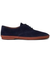 Polo Ralph Lauren - Lace-Up Leather Sneakers - Lyst