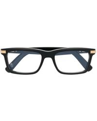 Cartier - Lunettes De Vue À Monture Rectangulaire - Lyst