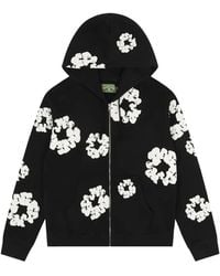 DENIM TEARS - Cotton Wreath Zip Hoodie - Lyst