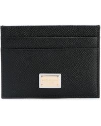 Dolce & Gabbana - Brieftaschen schwarz - Lyst
