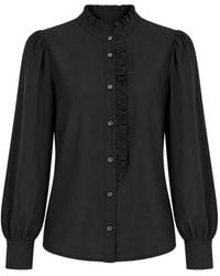 Ichi - Blouse Met Pofmouwen - Lyst