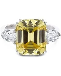 Fantasia by Deserio - Emerald-Cut Ring - Lyst