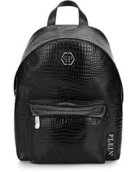 Philipp Plein - Top-Handle Leather Backpack - Lyst