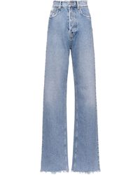designer wide leg jeans