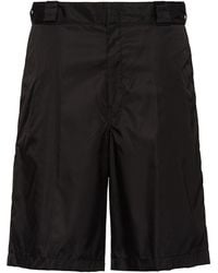 Prada - Re-nylon Bermuda Shorts - Lyst