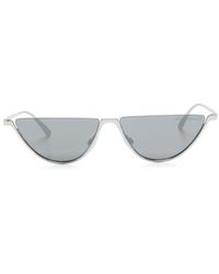 Emporio Armani - Logo-engraved Cat Eye-frame Sunglasses - Lyst