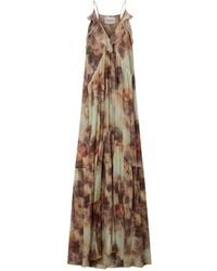 Isabel Marant - Vasmila Printed Cotton Dress - Lyst