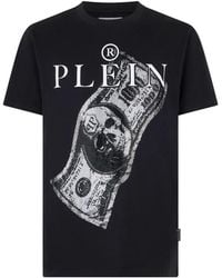 Philipp Plein - Jersey T-Shirt Skull Strass - Lyst