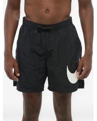 Nike - Bañador Con Logo Bordado Y Estampado Swoosh - Lyst