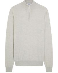 Les Deux - Greyson Half-Zip Sweater - Lyst