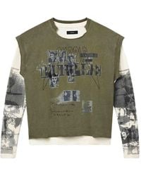 Purple Brand - Layered Graphic-Print T-Shirt - Lyst