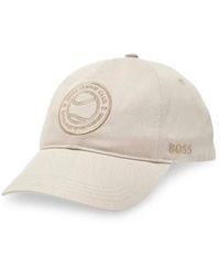 BOSS - Embroidered Logo Baseball Hat - Lyst