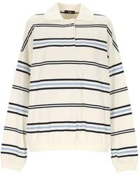 ELEH - Striped Collared Knitwear - Lyst