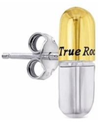 True Rocks - Pill Stud Earring - Lyst