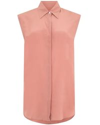 Moorer - Sleeveless Shirt - Lyst