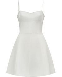 12 STOREEZ - Slip Linen-cotton Mini Dress - Lyst