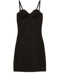 Twinset - Rhinestones-Embellishment Mini Dress - Lyst